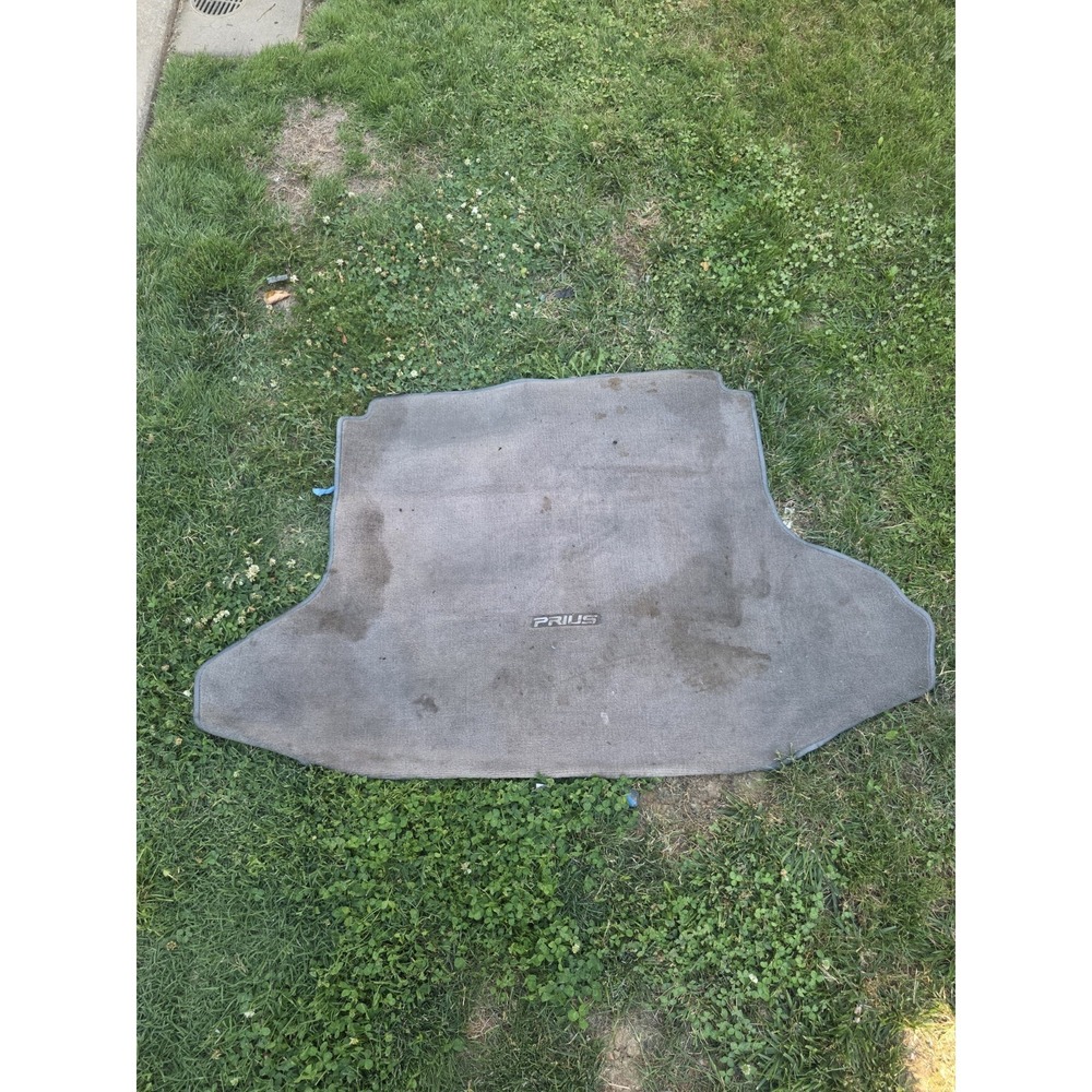 2004-2009 Toyota Prius Rear Trunk Cargo Mat Liner Bisque Tan Beige Gray OEM